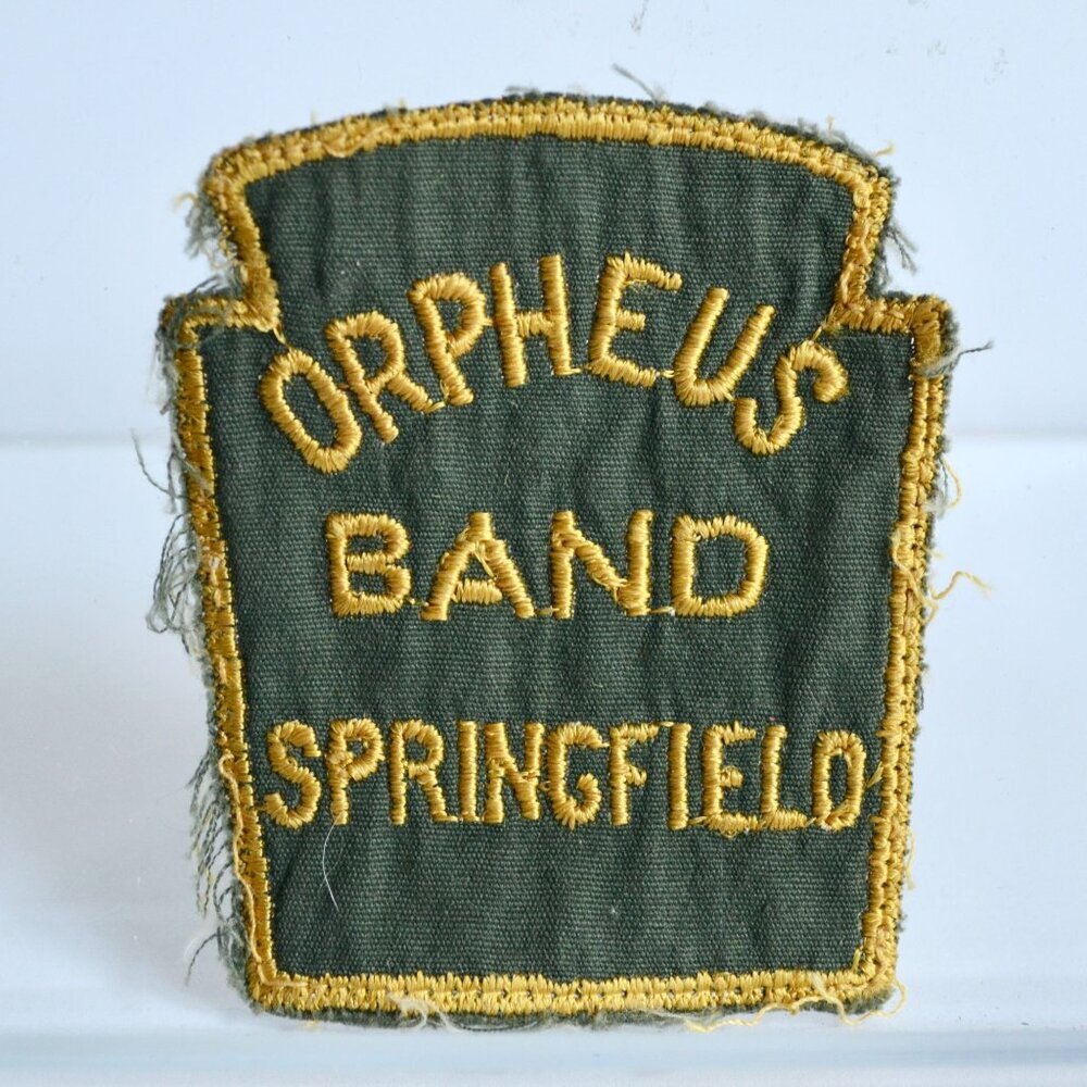 Vintage Orpheus Band Springfield Patch - Picture 1 of 2